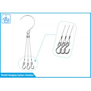 China Chain Type Decorative Flower Pot Hanging Kit Double End Wire Rope Loop For Balcony supplier