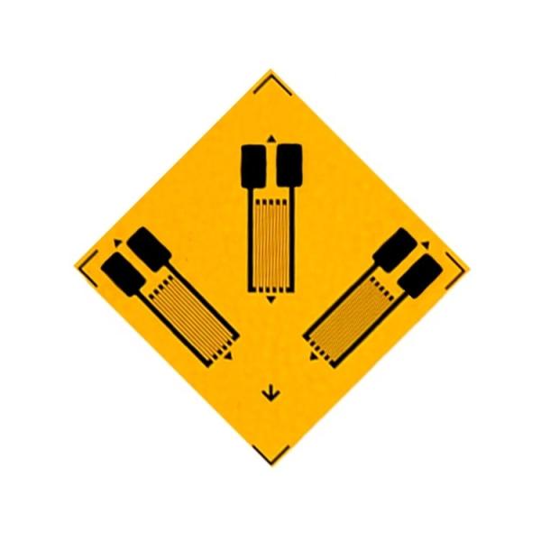 Strain Gauge CA Corner Rosettes Convert Force into Electrical Signal for Accurate Strain Measurement