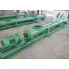 Automatic Shaftless Screw Feeder , Auger Screw Feeder Conveyor For Sludge