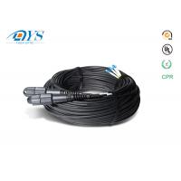 Outdoor Armoured Fiber Optic Cable Assemblies PDLC to LC Fiber Optic Patch cable for RRU BBU ZTE