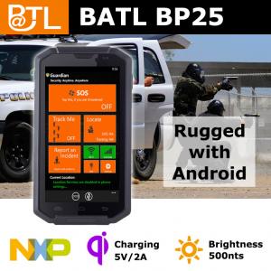 Wholesaler BATL BP25 ip66 QI Wireless charging new waterproof android phone