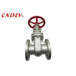 2"-12" Resilient Seated Gate Valve , Solid Wedge Gate Valve With Flanged Ends