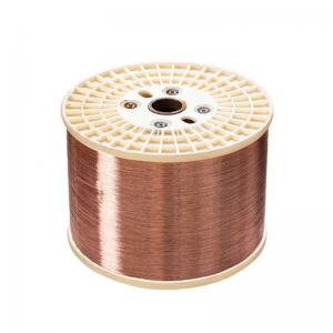 China 10%-15% CCA Customization Bare Copper Clad Aluminum Wire 0.12mm 0.14mm supplier