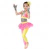 China MiDee Jazz Dance Costumes Zebra Leotard Sequin Vest Multi Color Lycra Skirt-Pants For Girls wholesale