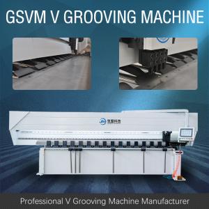 China Signage Lettering V Groove Cutting Machine Vertical CNC V Grooving Machine supplier