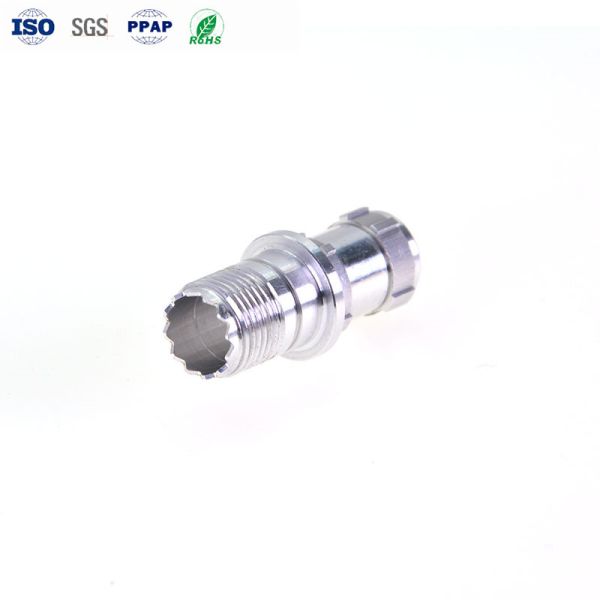 Precision CNC Turning Connector Housing Shell Adapter ±0.01mm