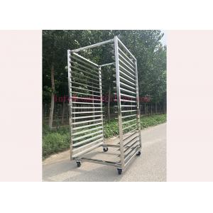 China Customized Stainless Steel 304 Trolley with Tray for cannabis flower drying supplier