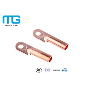 China DT Type Copper Cable Lugs , 16mm - 100mm tinned copper lugs supplier