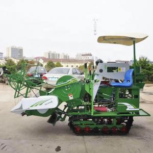 China Alfalfa Rice Cutting Machine Safe Operation Mini Paddy Harvester supplier