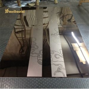 China Вытравленный край разреза толщины листа нержавеющей стали 1.0mm-3.0mm лифта supplier