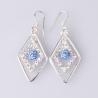 2012 charming rhinestone & handcrafted crystal jewelry - Earings, 43mm length