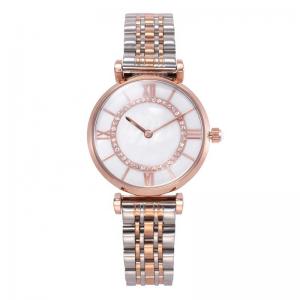 China New 2019 Japan Movt Quartz Timepieces Stainless Steel Luxury Women Lady Watches Jewelry Wrist Watch supplier