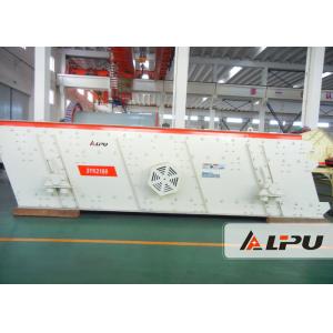 China 3 Layer Vibrating Screen Machine in Sand Production Line Feeding Size 400mm supplier