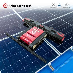 China Remote Controlled PV Module Cleaner Solar Cleaning Equipment Maintenance Robot for Power System Generation Promotion Tools supplier