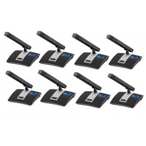 8 Channels Multi-Person Wireless Handheld Microphone System For Church ROHS