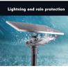 2400lm 15w Split Solar Street Light Solar Panel Street Lamp  With Lifepo4 Battery