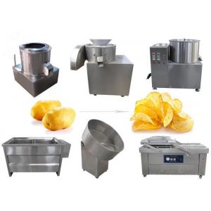 China Semi Automatic Small Scale Potato Chips Making Machine supplier