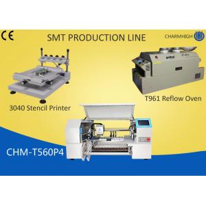 China High Precision SMT Production Line T961 Reflow Oven 60 Feeders Pick And Place Machine supplier
