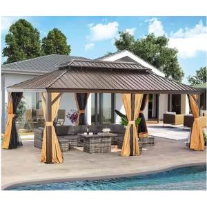 China Gazebo de acero con columnas de aleación de aluminio: construido para durar wholesale