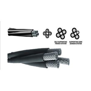 China 600/1000 Volts Abc Conductor Cable Single Phase And Three Phase supplier