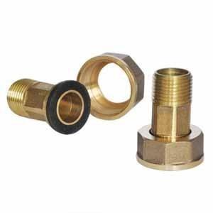 Water Meter Couplings Brass or Bronze Nuts and Liners for Gas Water Meter