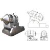 4800L 2400kg/ batch lab  Industrial Mixing Machine With Rotating Drum