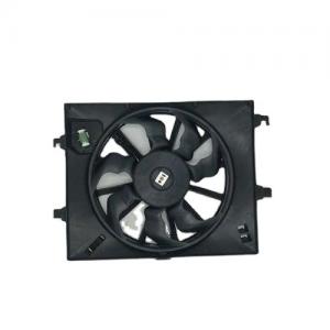 China Universal 12 Inch Straight Blade Cooling Fan for Mazda Vehicles' Radiator in Black Plastic supplier