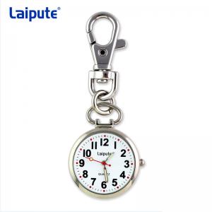 Personalised Nurses Clip On Fob Watch Keychain 22mm Dial Embedded