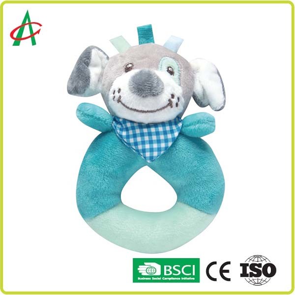 China 手のグラブおよび振動のためのASTM L8.5cmの赤ん坊のPlushラッセル音 supplier