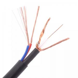 HD70+2×0.50 CCTV Wire CCS CCA HD70 Cable Coaxial HD70 Coaxial Cable with Power cable