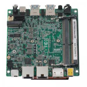 China 11th Intel Nano Motherboard I7-1165G7 2 Lan Mini DP 4K Display RS232 COM supplier