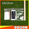 10 x 15 Clear Reclosable Zipper Plastic Bag / Self Sealing Poly Bag