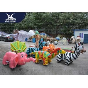 Coin Operated Motorized Animal Scooters Shopping Mall Decoration Dinosaur Bones
