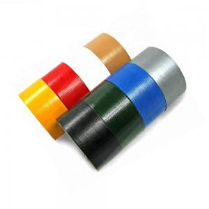China 150um-280um Colored Cloth Duct Tape Heavy Duty Sealing Packing Tape supplier