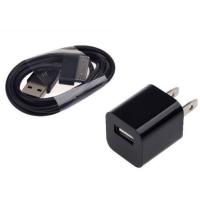 China AC Wall Charger Adapter with iphone 4 Data Sync Cable for G 4S 3GS 3G iPod Touch black on sale