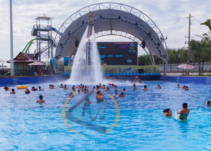 China Artificial Wave Surf Pool Big Scale Low Noise 2-10m Wave Length wholesale