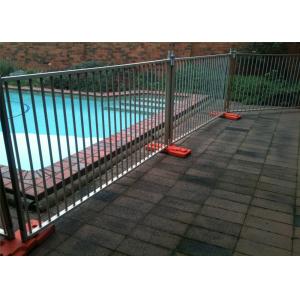 Multi Function Temporary Pool Fencing Removable Pool Fence No Drilling 