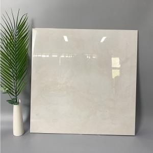 600x600mm Full Body White Color Polished Glazed Marble Flooring Wall Tiles Anti Slip