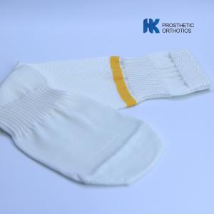 White Color Glass Fiber Socks For Carbon Fiber Foot High Waist