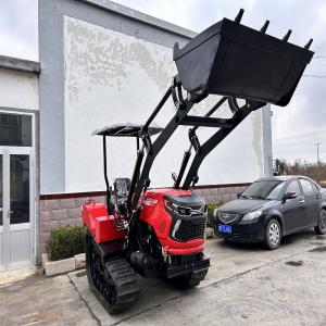 50Hp Small Rotary Cultivator Mini Crawler Lawn Mower For Orchard Rotary Tiller Cultivator