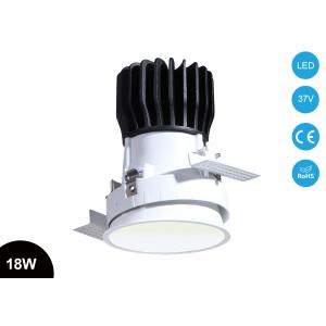 China Good Design Slim Trim Vellnice LED Dimmable Downlight 18W Cut Out 102mm With Embedded Ring supplier