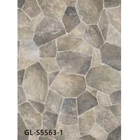 China 7''X48'' Granite Vinyl Flooring High Flexibility Abrasive Unilin Click Beige Granite GKBM GL-S5563-1 on sale