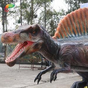 China Theme Park Life Size Animatronic Dinosaurs Spinosaurus For Amusement Park playground supplier