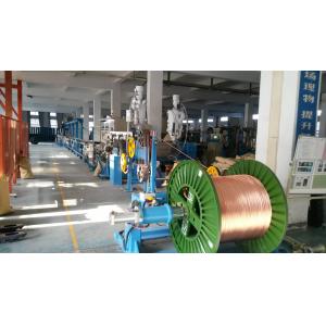 China Low Noise Wire And Cable Extrusion Machine , Compact Wire Extrusion Equipment supplier