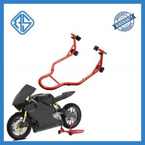 China Heavy Duty Pit Sport Bike Stand Painted Steel  Motorcycle Brackets supplier
