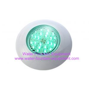 China Plastic Inground Halogen LED Swimming Pool Light Fixtures Niche RGB / Cold White supplier