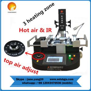 China Cheap Price Bga Rework hot air station WDS-4860 Three Temperature Zones manual BGA Rework supplier
