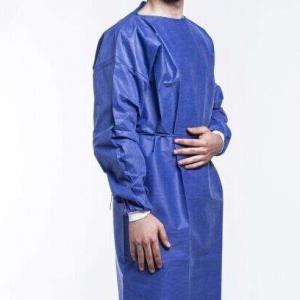 China Conjoined Type Disposable Isolation Clothes Blue Multiple Specifications supplier