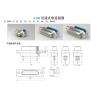 China Conector de enchufe micro rectangular de 9 núcleos de la serie J30J – Tipo de cable de crimpado por tornillo wholesale