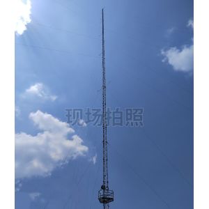 China Steel Lattice Guyed Tower Mast for Wind Measurement Campaign wholesale